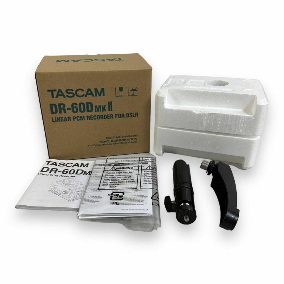 【極美品】TASCAM DR-60DMKII 一眼レフカメラ用 PCMレコーダー