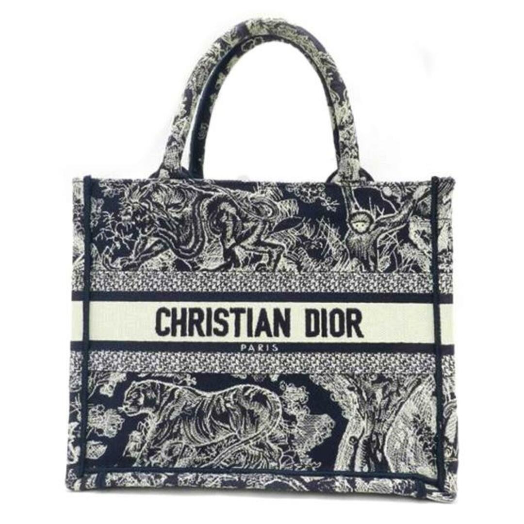 <br>CHRISTIAN DIOR クリスチャンディオール ハンド キャンバス 青/ブックトートスモール/リバーストワルドゥジュイ/M12962ZTDT/50-*******/ブランドバック/Aランク/69