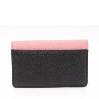 miu miu  ミュウミュウ/マドラス名刺入レ/ピンク/5M1122/198/ブランドバック/SAランク/69【中古】(名刺入れ/定期入れ)