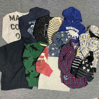 エイチアンドエム(H&M)の【まちゅ様専用】ベビー服 キッズ 110★男の子★Ｈ&M★NEXT★12点セット(Tシャツ/カットソー)