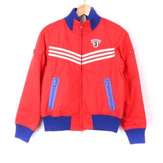 adidas - アディダス ブルゾン ジャケット 中綿 アウター スポーツ ... 《超希少》adidas アディダス ジャケット フリースブルゾン レッド L