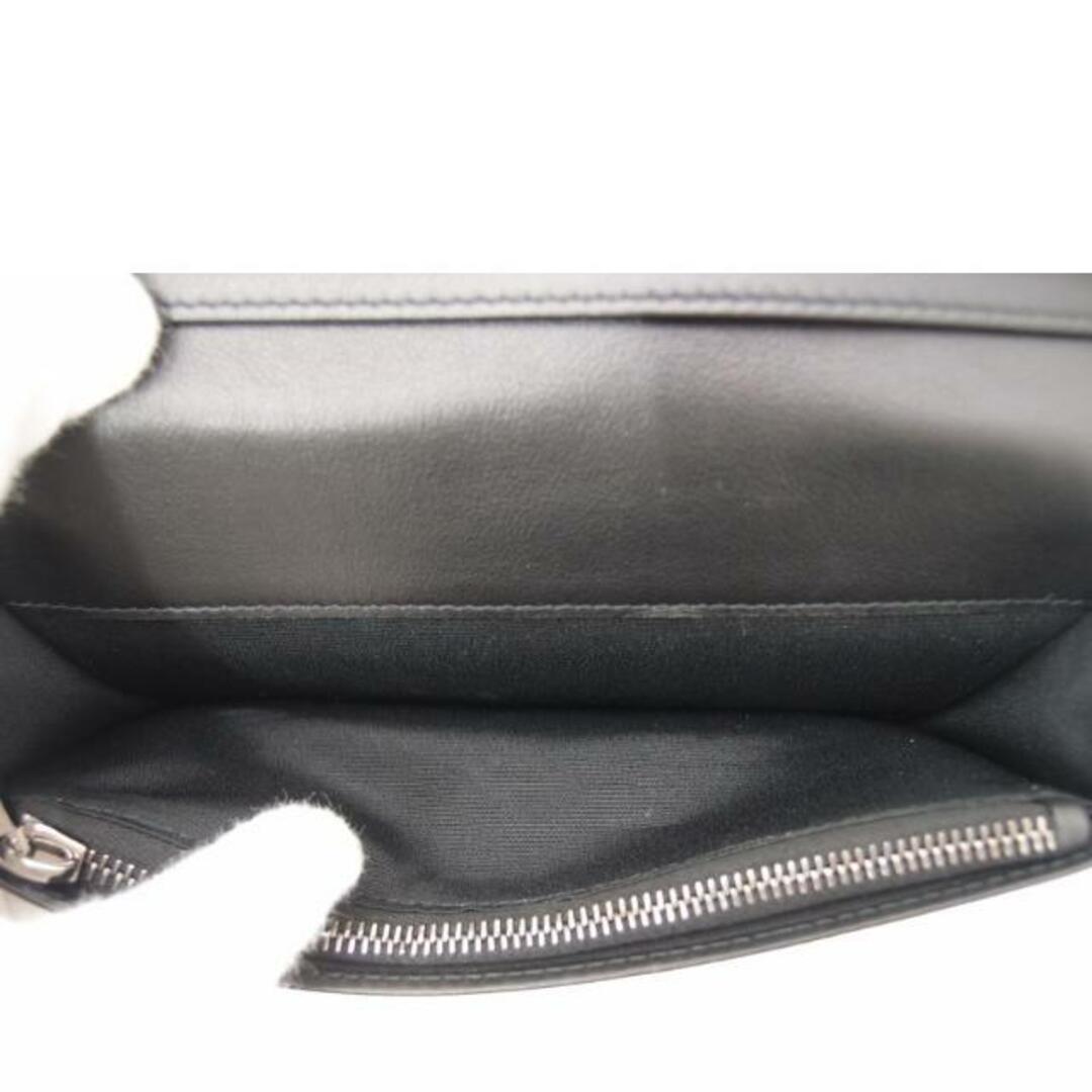 Christian Dior クリスチャンディオール 二ツ折リ長財布 黒 Christian Dior クリスチャンディオール 二ツ折リ長財布 黒