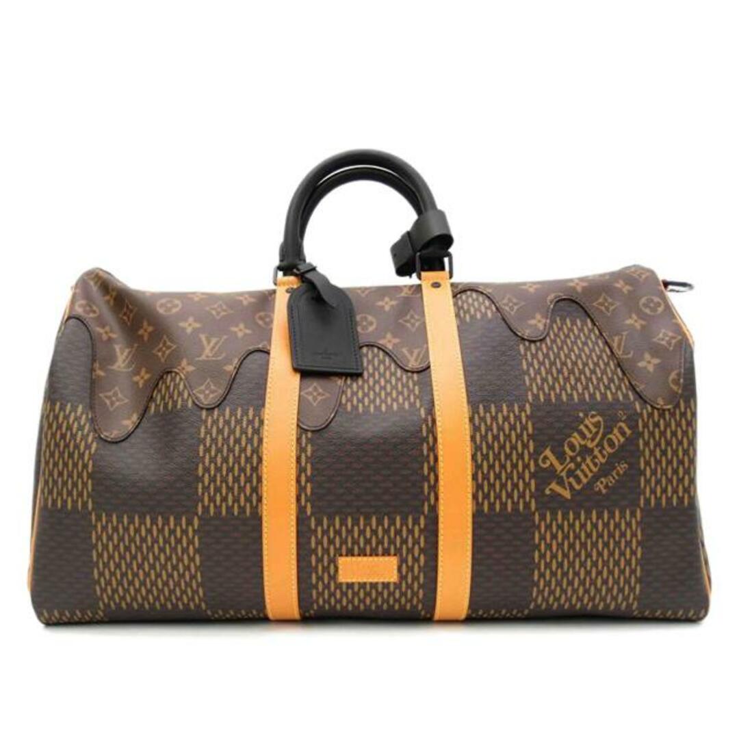 <br>LOUIS VUITTON ルイヴィトン ボストンバッグ 2WAY ショルダー 肩掛け /NIGOキーポルバンドリエール50/ダミエジャイアント/N40360/DR4***/ルイ・ヴィトン/Sランク/69