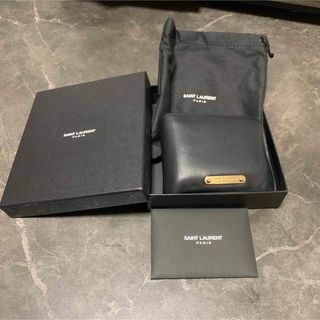 サンローラン(Saint Laurent)の【正規品】SAINT LAURENT PARIS 折りたたみ財布(折り財布)