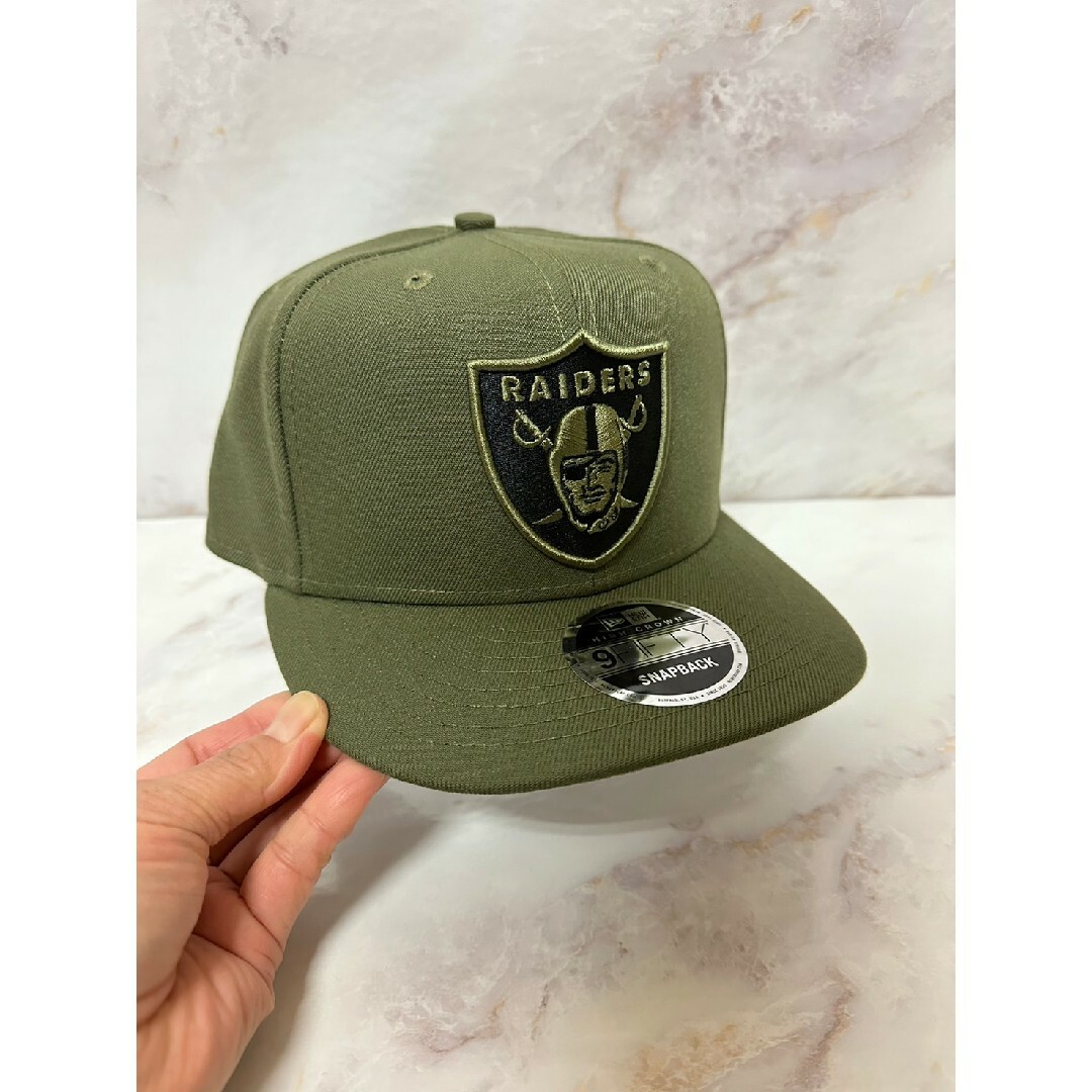 Newera 9fifty オークランドレイダース スナップバックキャップ