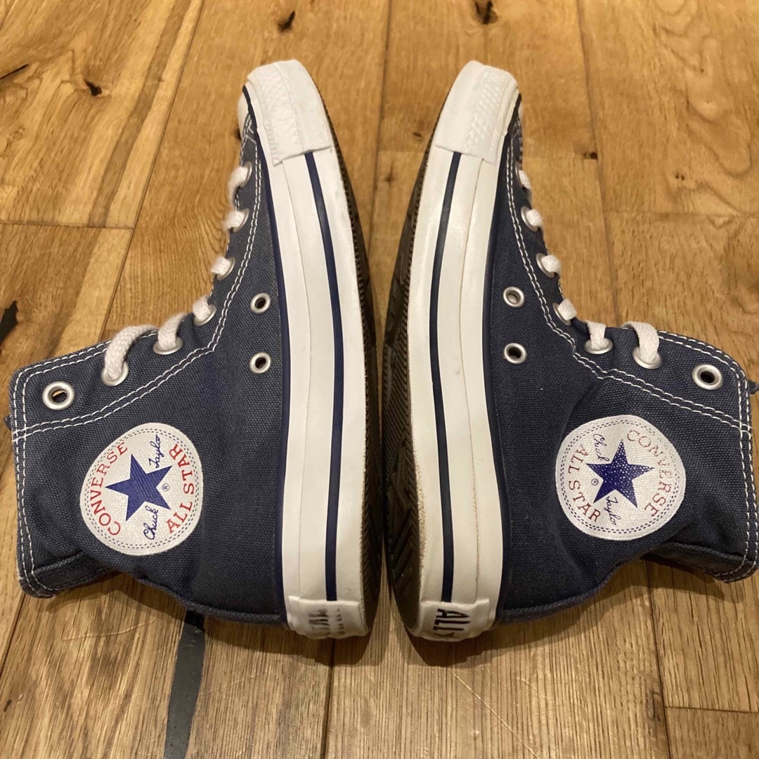 CONVERSE(コンバース)の送料込み　converse コンバース　オールスターハイカット　ネイビー レディースの靴/シューズ(スニーカー)の商品写真