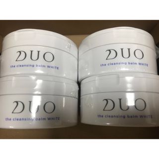 デュオ(DUO)の新品　DUO クレンジングバーム デュオホワイト 90g×4個セット(クレンジング/メイク落とし)