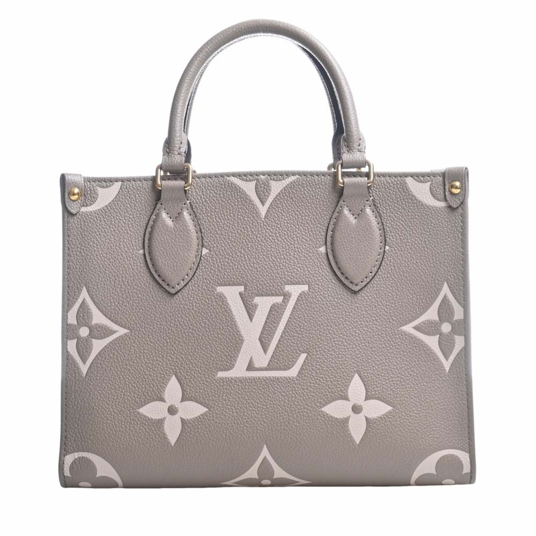 LOUIS VUITTON ルイヴィトン アンプラント バイカラー オンザゴーPM 2WAY ハンドバッグ M45779 ベージュ byレディース