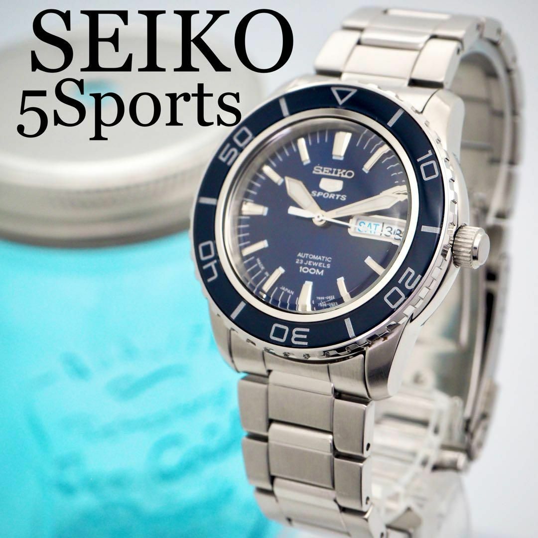 487【美品】SEIKO セイコー時計　メンズ腕時計　ダイバーウォッチ　自動巻き | フリマアプリ ラクマ