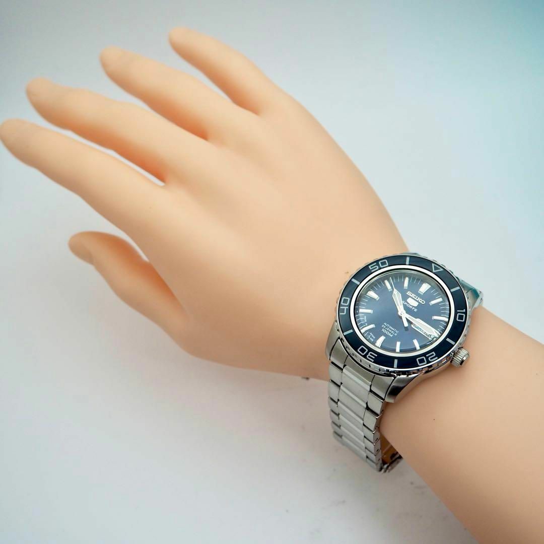 487【美品】SEIKO セイコー時計　メンズ腕時計　ダイバーウォッチ　自動巻き