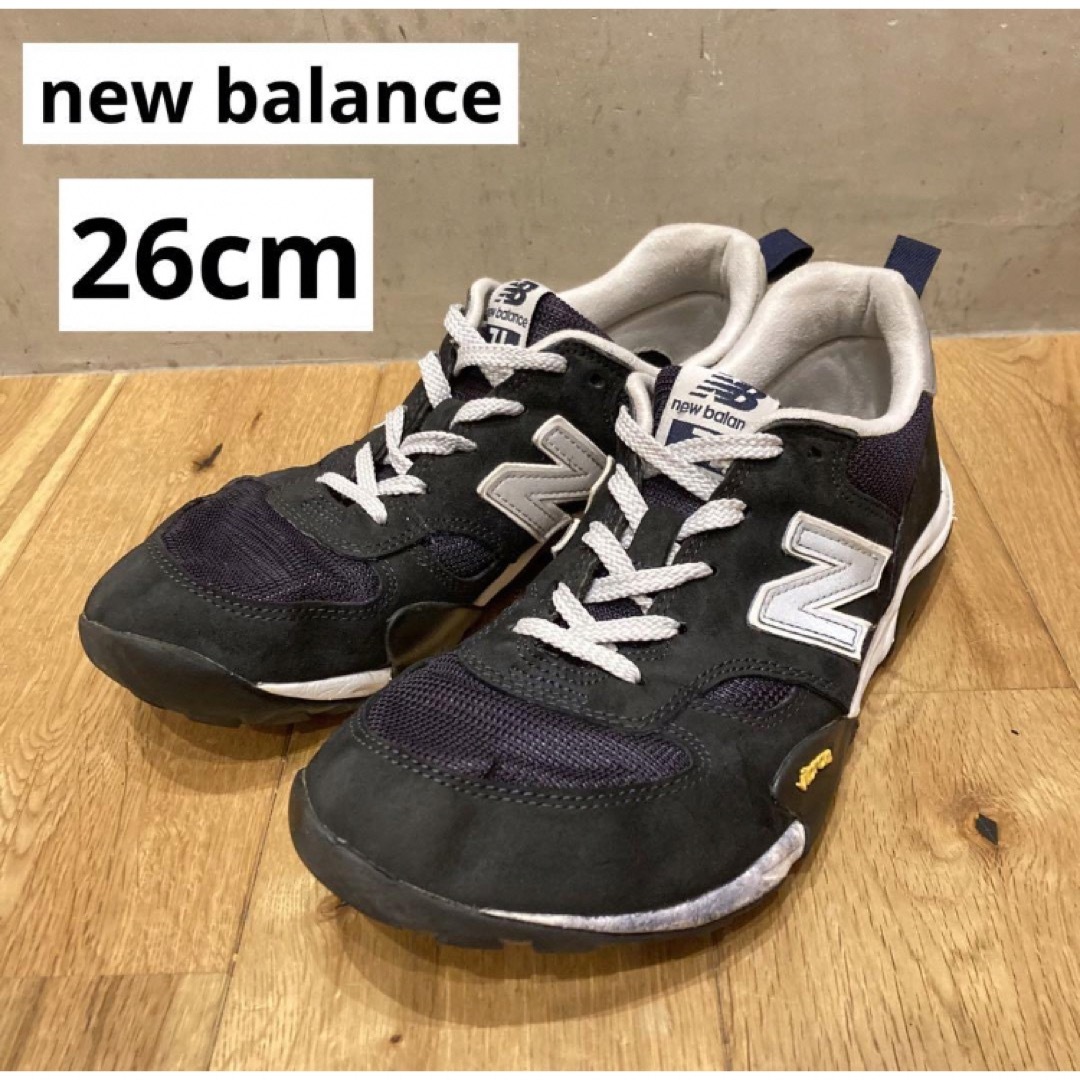 200円引〜9999円送料込み　ニューバランス　new balance ML71 26cm ネイビー