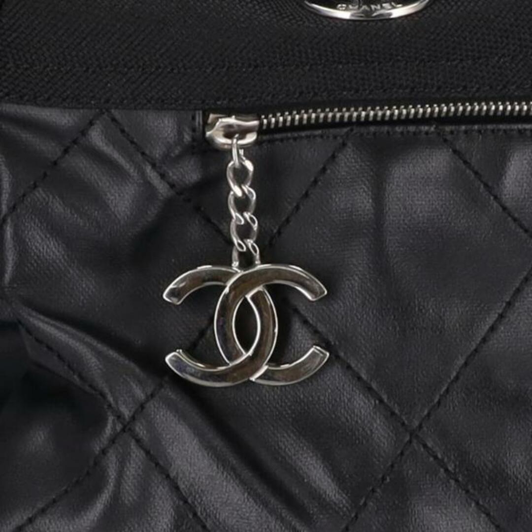 <br>CHANEL シャネル ココマーク バッグ ブランドバッグ トートバッグ　ハンドバッグ レザー レディース ブラック 黒/パリビアリッツボストン/122*****/シャネル/Bランク/75