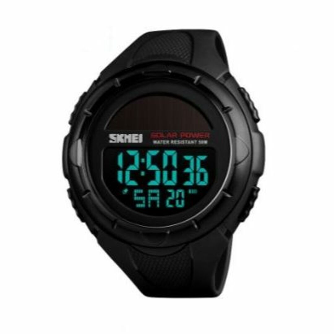 SKMEI 1405 デジタルスポーツウォッチ（ブラック） メンズの時計(腕時計(デジタル))の商品写真