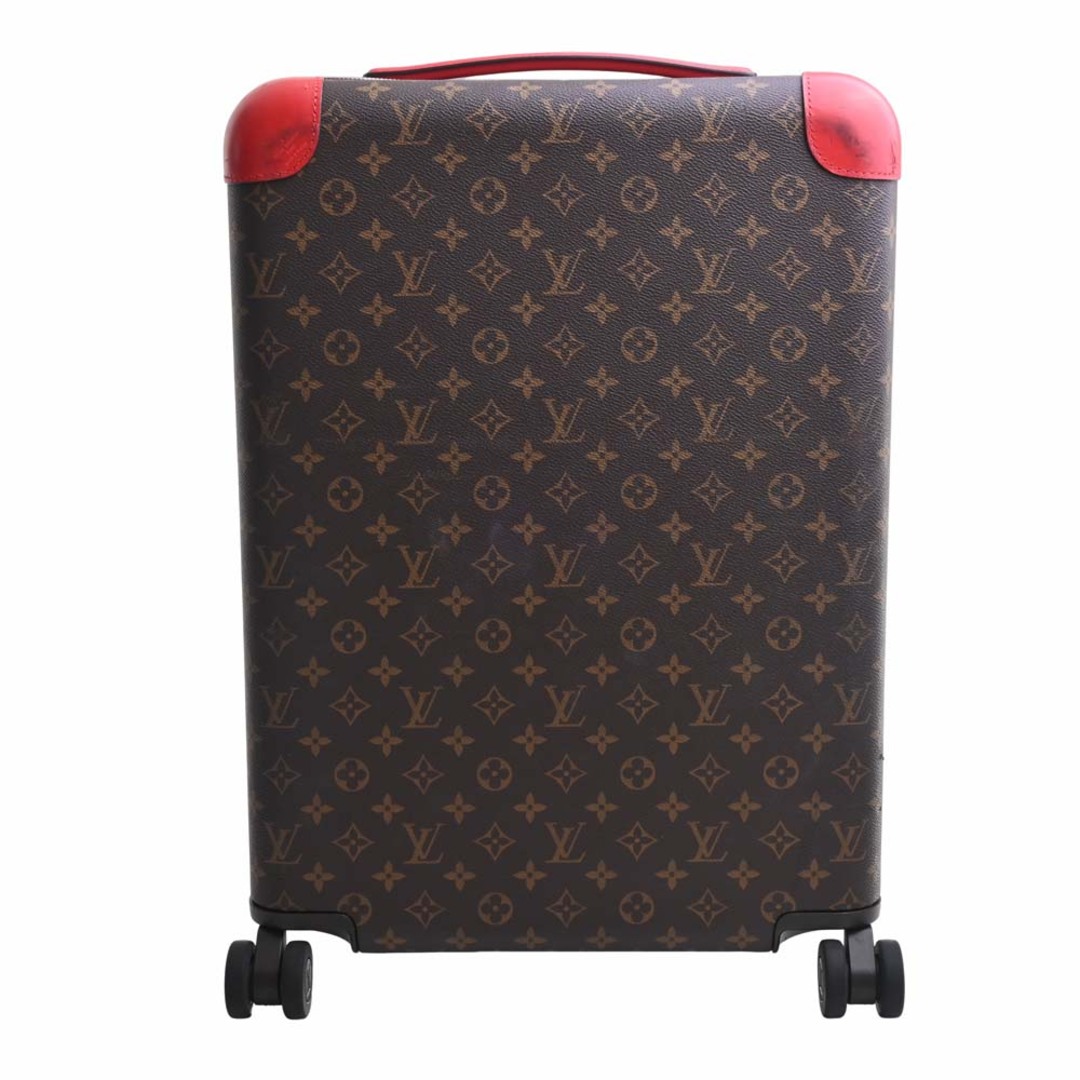 LOUIS VUITTON ルイヴィトン モノグラム ホライゾン55 スーツケース キャリーケース M20200 ブラウン/レッド by