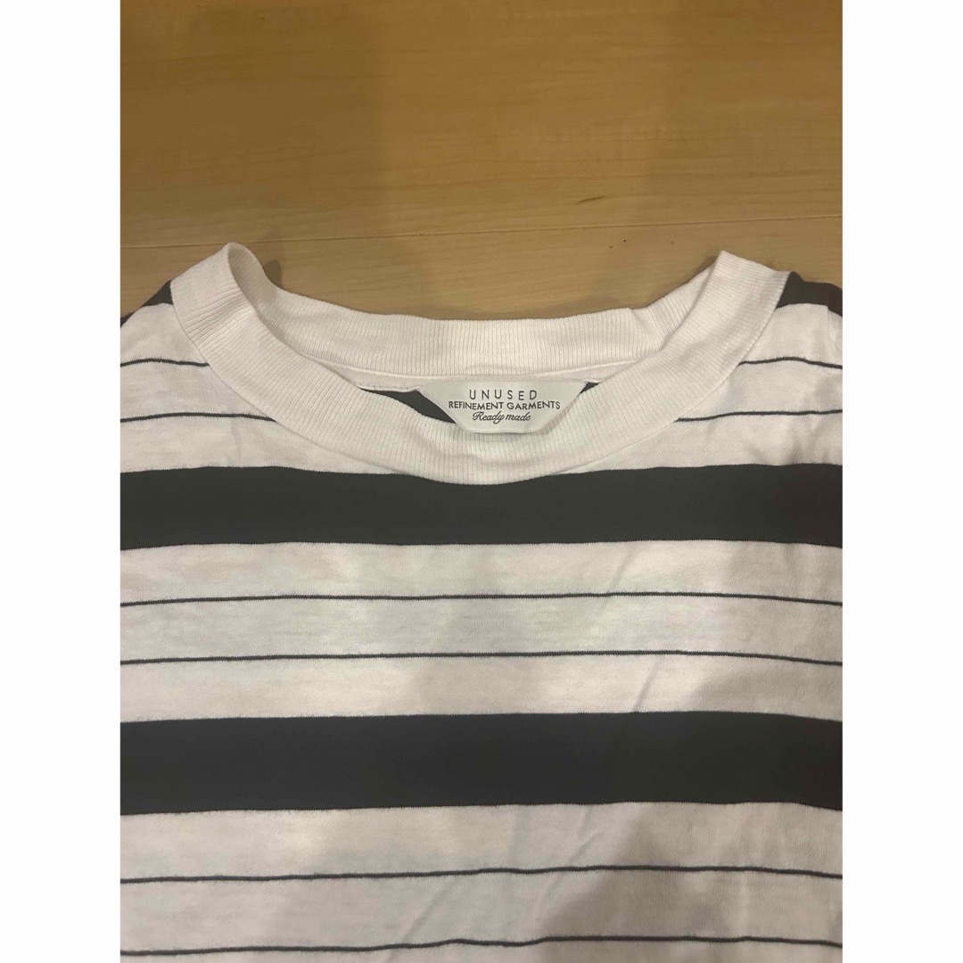 unused アンユーズド 18aw ボーダー カットソー