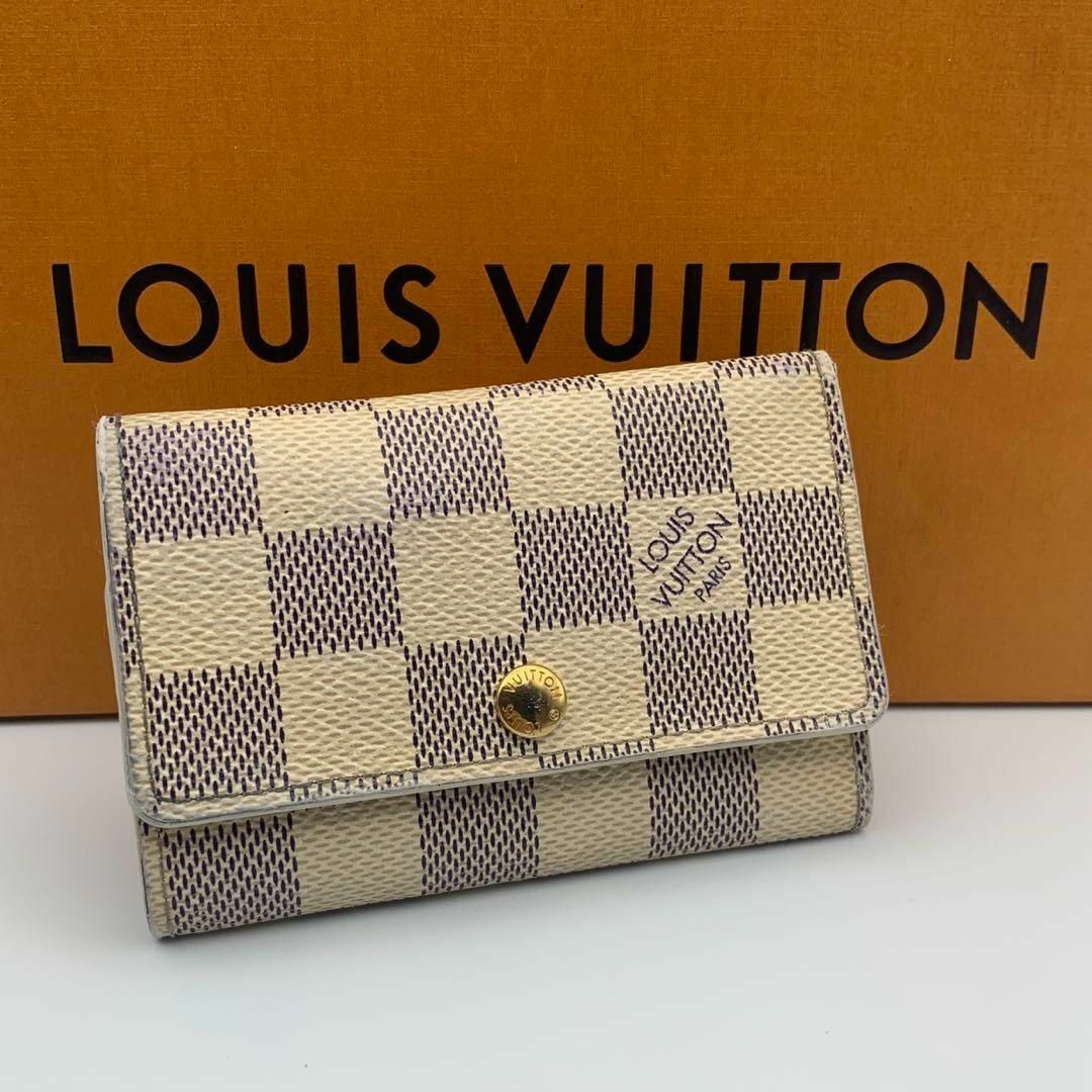 【LOUIS VUITTON】ダミエアズール　ミュルティクレ6