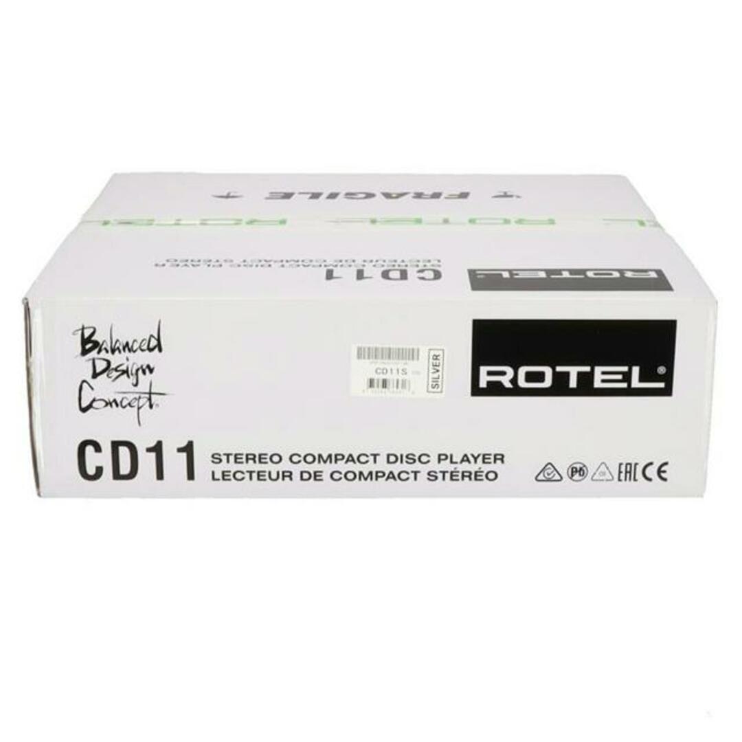 <br>ROTEL ローテル/CDプレイヤー ROTEL CD11/FR017642431025113/ピュアオーディオ/Sランク/75