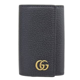 Gucci - 【中古】Gucci グッチ GGマーモント レザー 6連 キーケース
