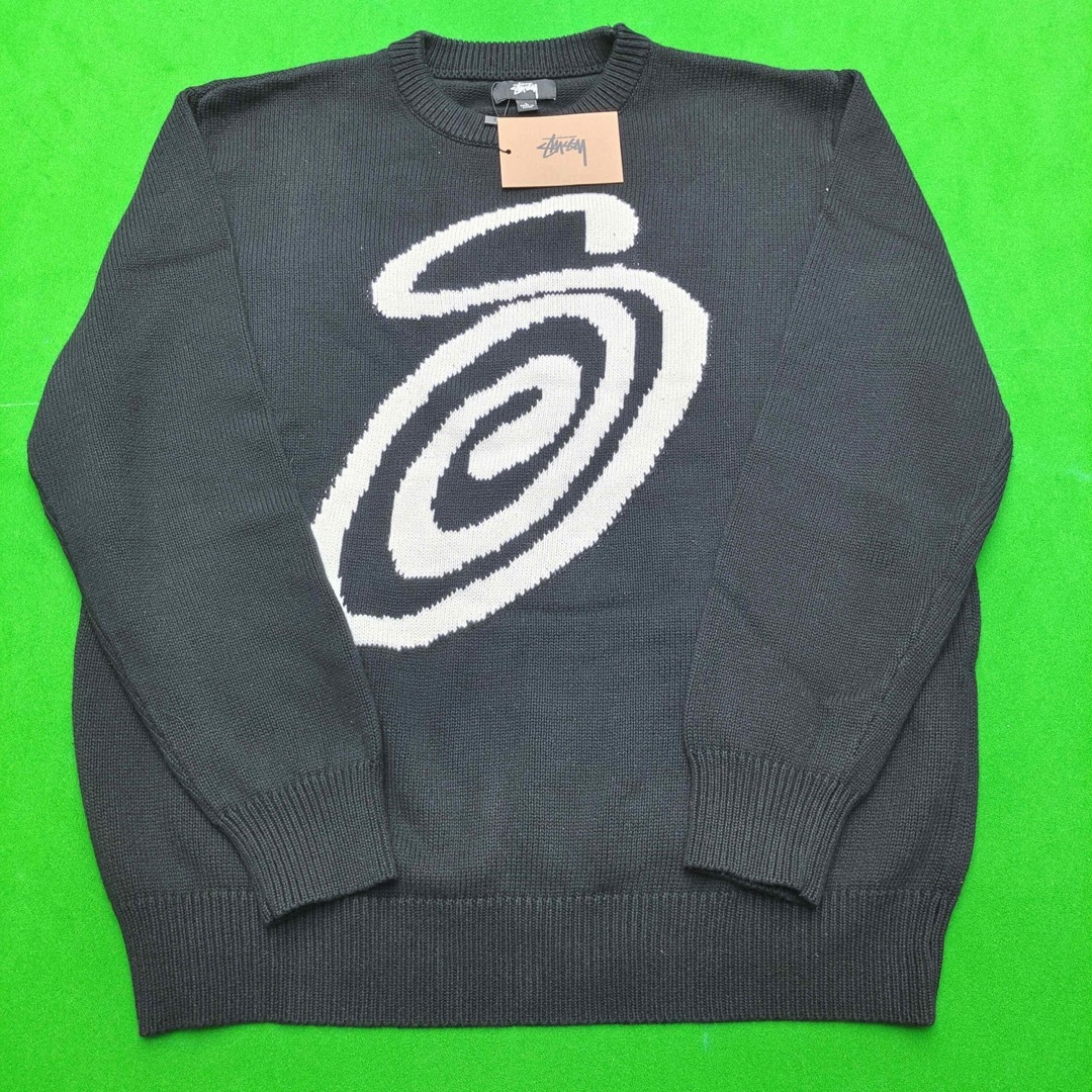 Lサイズ STUSSY CURLY SWEATER パーカー ニットセーター