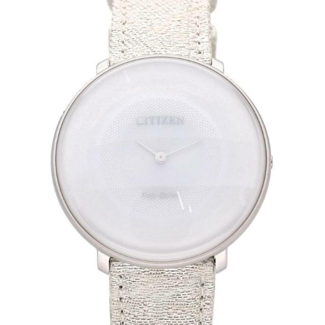 CITIZEN シチズン/エル アンビリュナ/西陣織/エコドライブ/EG7000-01A/038****************/時計/Aランク/75【中古】 レディースのファッション小物(腕時計)の商品写真