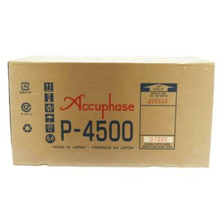 Accuphase アキュフェーズ/パワーアンプ/P-4500/J2Y555/ピュア Accuphase アキュフェーズ/パワーアンプ/P-4500/J2Y555/ピュア