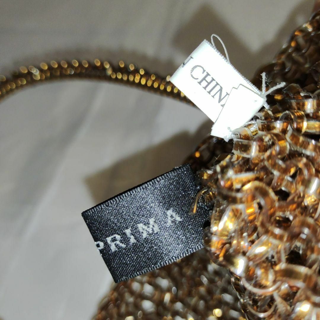 ANTEPRIMA(アンテプリマ)のH3未使用　アンテプリマ　ハンドバッグ　ワイヤーバッグ　ゴールド　リング レディースのバッグ(ハンドバッグ)の商品写真