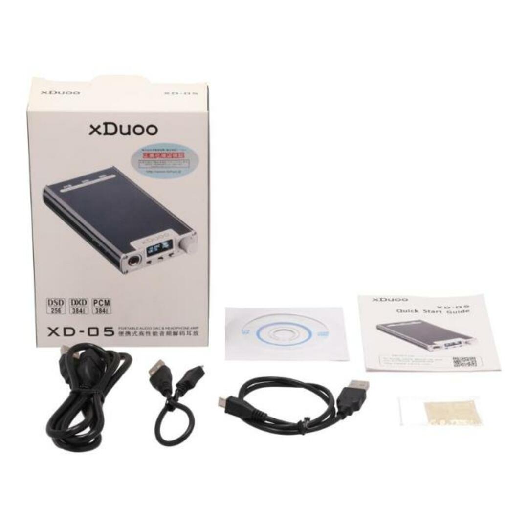 <br>XDUOO エックスドゥオ/DAC搭載ポータブルアンプ/XD-05/00400103191/オーディオ関連/Bランク/75