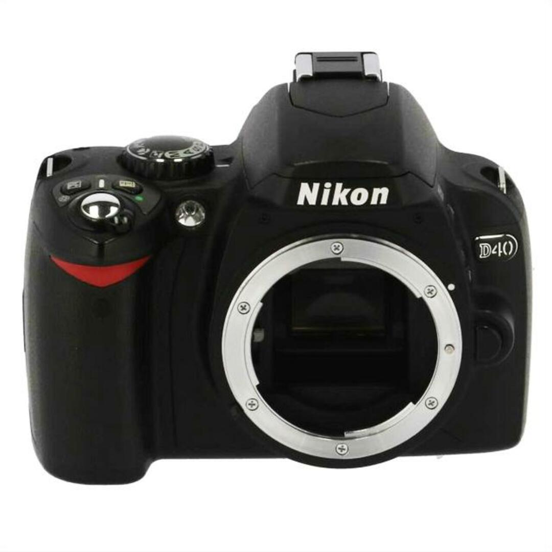 デジタル一眼<br>Nikon ニコン/デジタル一眼/D40ボディ/D40ボディ/2090952/デジタル一眼/Cランク/77