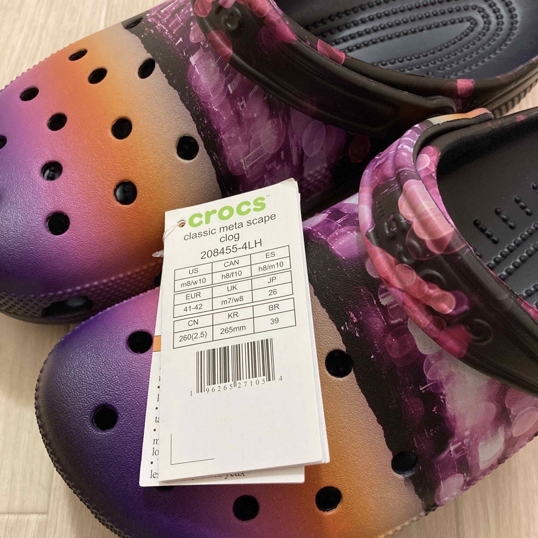 crocs(クロックス)の新品 26㎝ クロックス クラシック スペーク クロッグ メンズの靴/シューズ(サンダル)の商品写真