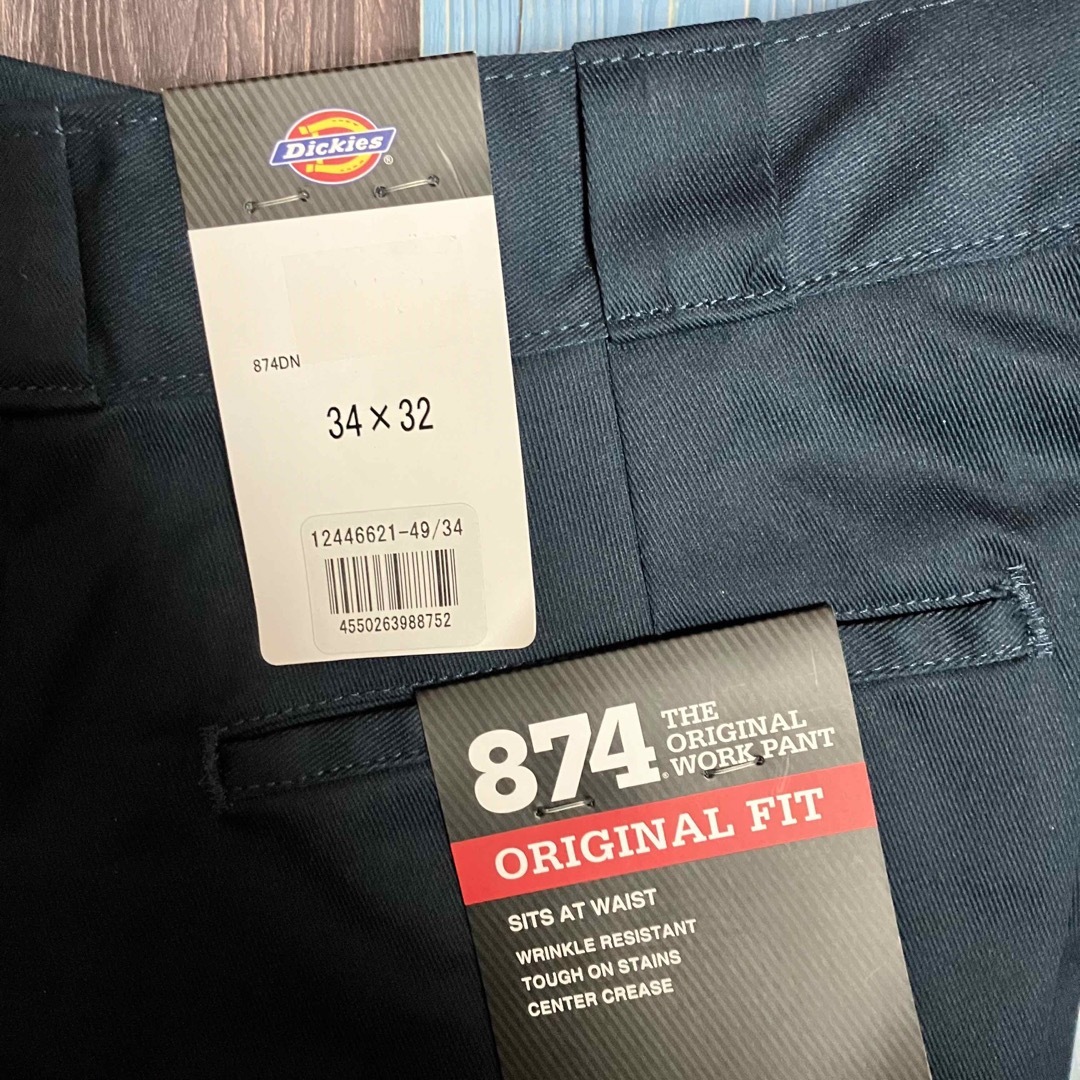 Dickies 874 Original Fit 2本セット34×32