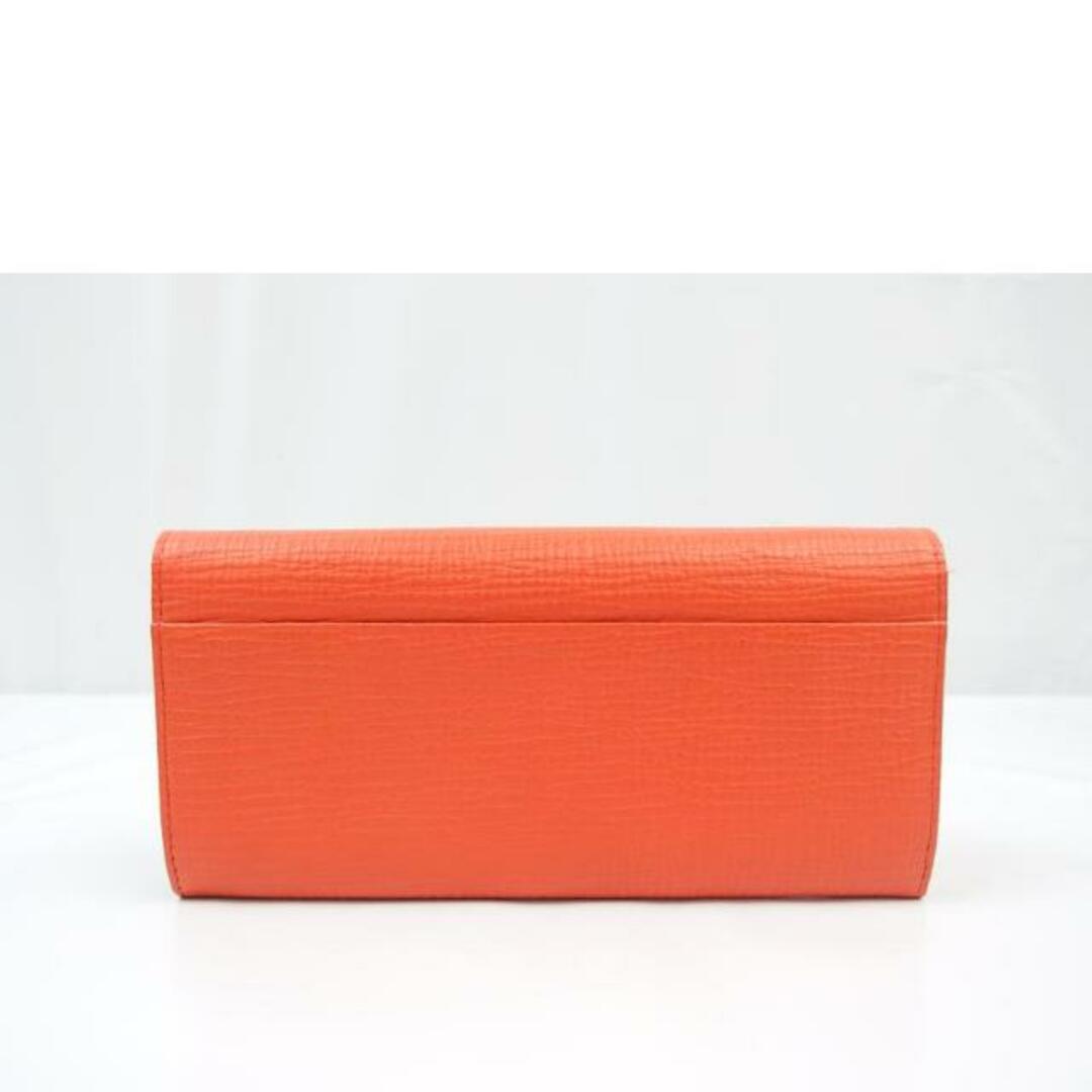 br>TOPKAPI トプカピ/LUCA レザー二つ折り長財布 オレンジ/財布・小物