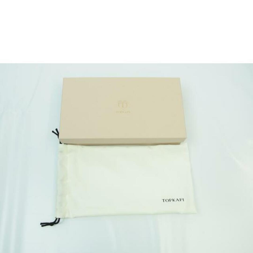br>TOPKAPI トプカピ/LUCA レザー二つ折り長財布 オレンジ/財布・小物
