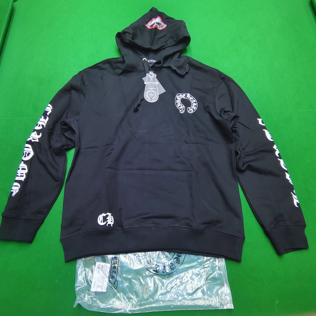 新品Chrome Hearts クロムハーツ パーカー 黑 XL