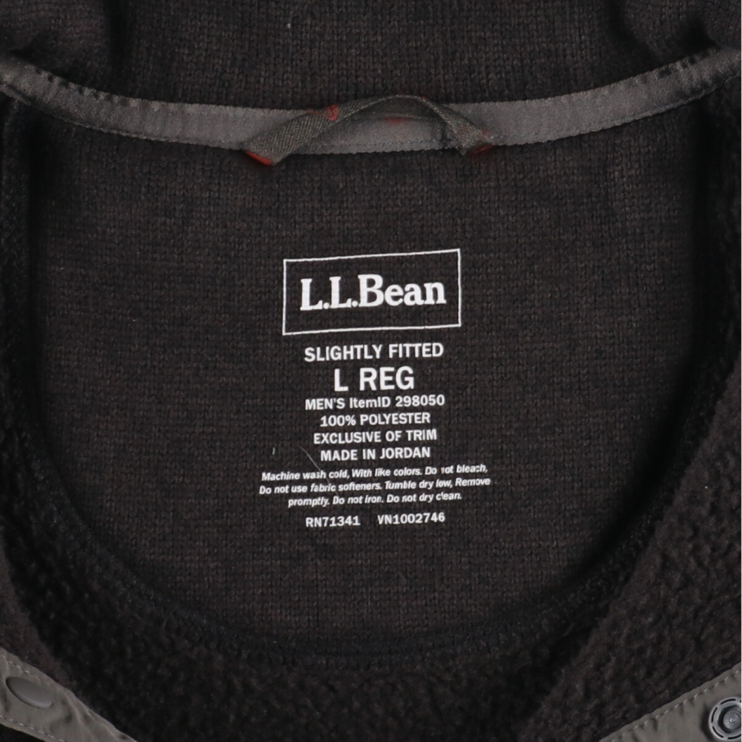 L.L.Bean(エルエルビーン)の古着 エルエルビーン L.L.Bean ハーフスナップ フリースプルオーバー メンズL /eaa383781 メンズのジャケット/アウター(その他)の商品写真