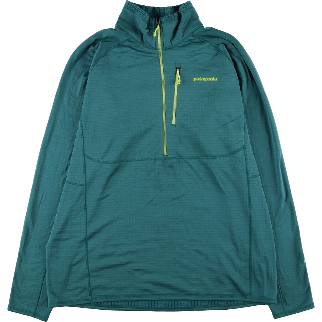 15年製 パタゴニア Patagonia レギュレーターR1 40109FA15 ハーフジップ フリースプルオーバー メンズXXL /eaa38445478cm身幅