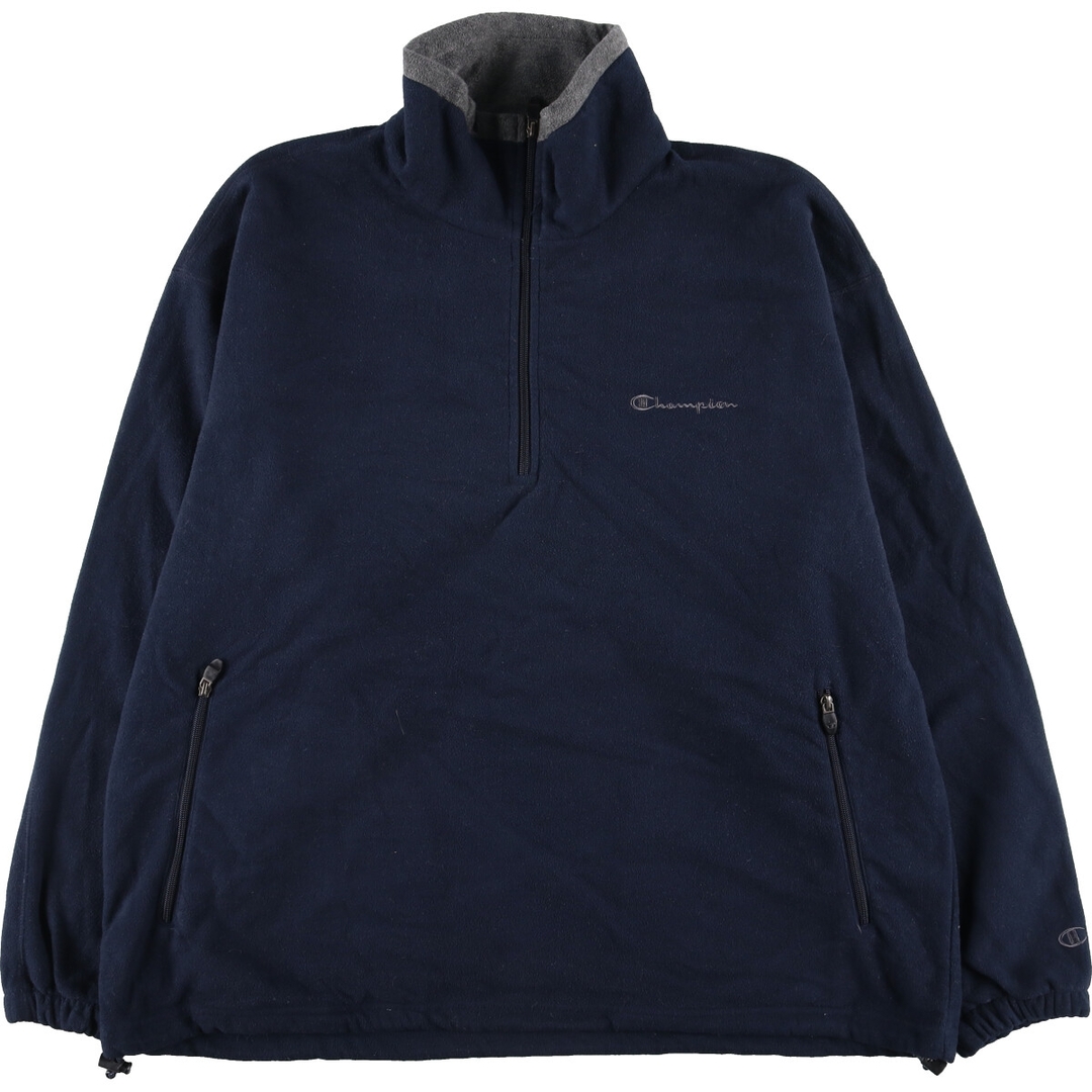 Champion(チャンピオン)の古着 チャンピオン Champion AUTHENTIC ATHELETIC APPAREL フリースプルオーバー メンズXXL /eaa385752 メンズのジャケット/アウター(その他)の商品写真