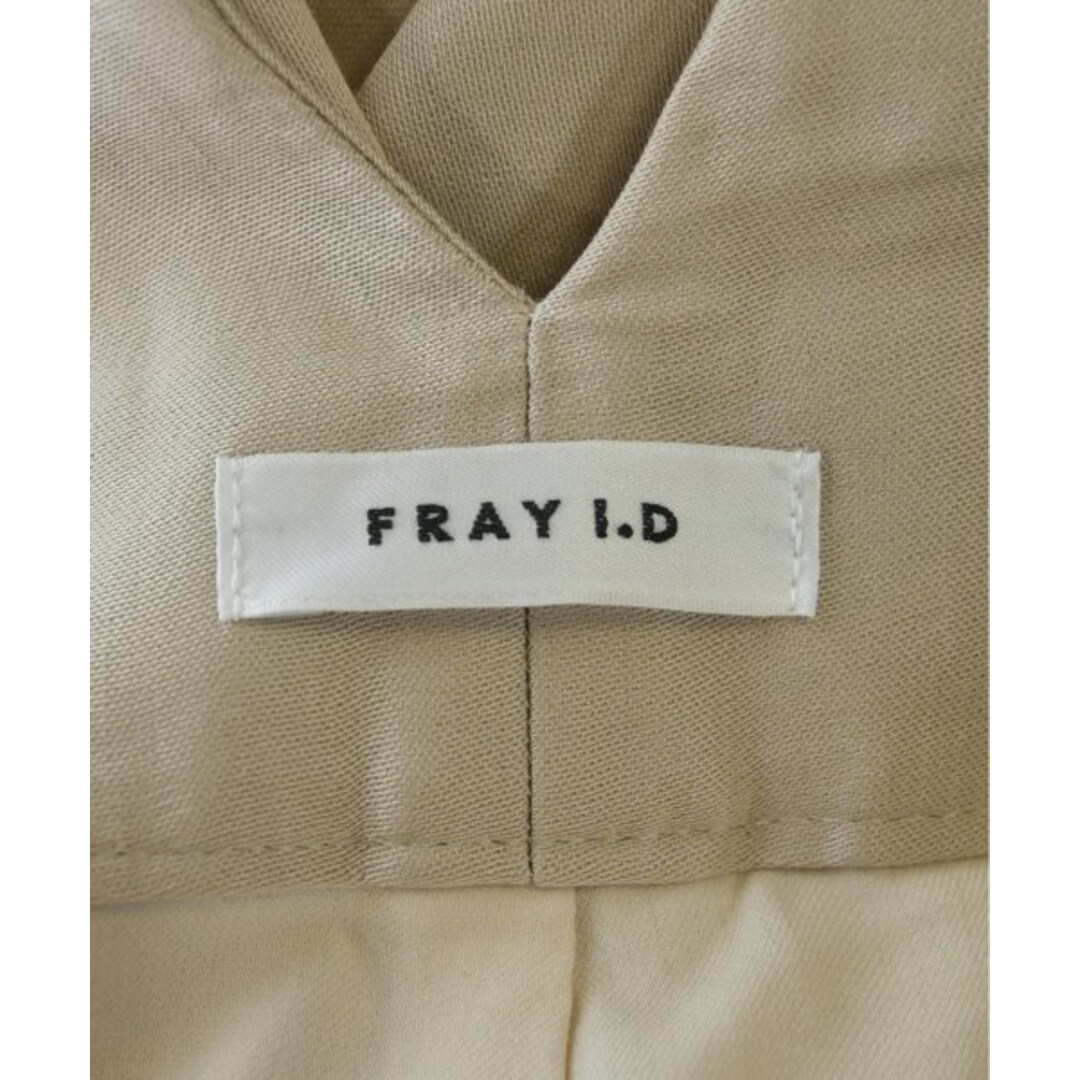 FRAY I.D(フレイアイディー)のFRAY I.D フレイアイディー スラックス 0(S位) ベージュ 【古着】【中古】 レディースのパンツ(その他)の商品写真