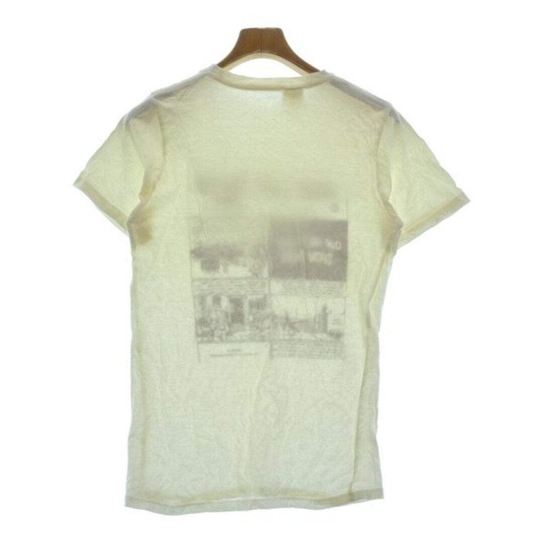 N.HOOLYWOOD(エヌハリウッド)のN.HOOLYWOOD Tシャツ・カットソー -(XS位) オフホワイト 【古着】【中古】 メンズのトップス(Tシャツ/カットソー(半袖/袖なし))の商品写真