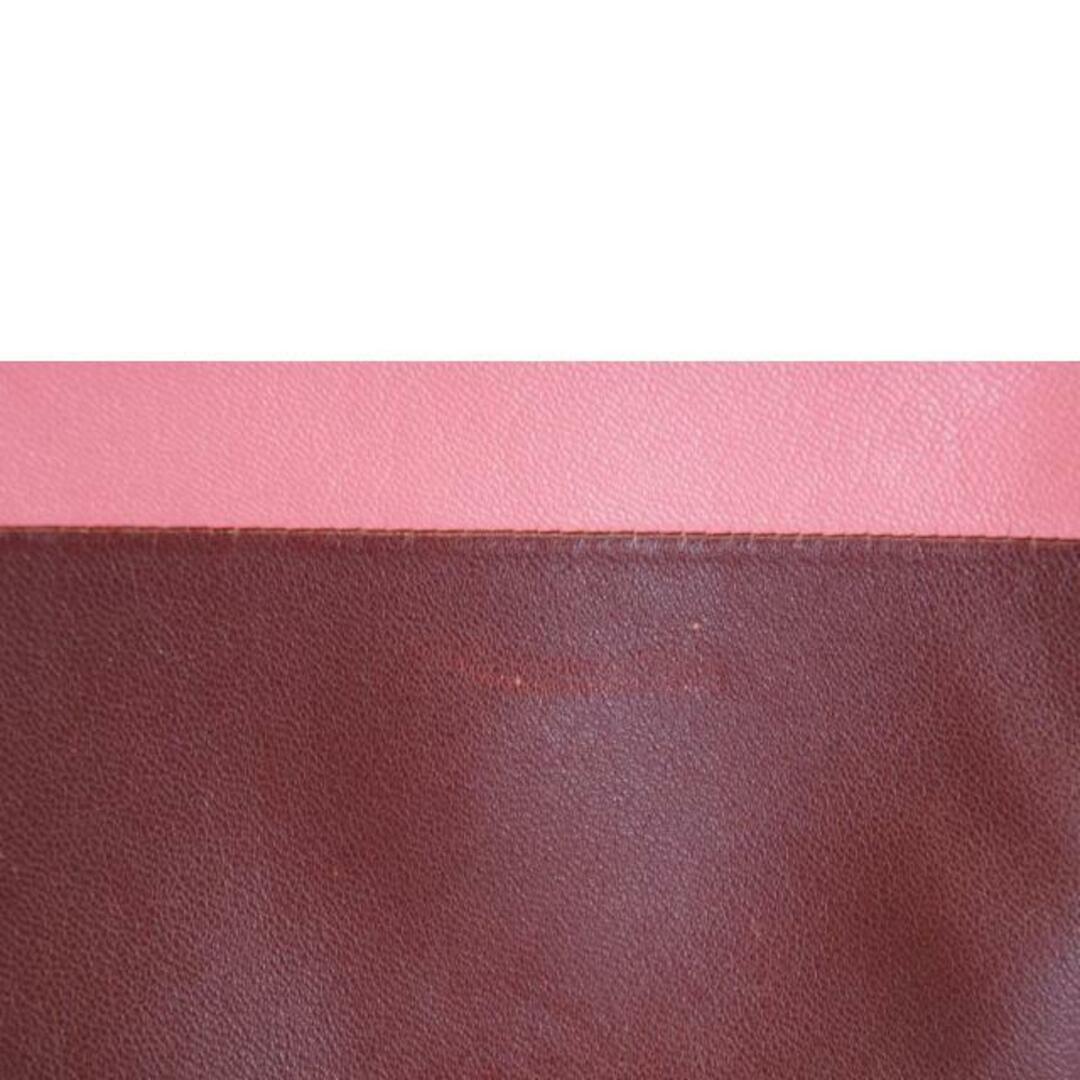CELINE セリーヌ/クラッチポーチバイカラーピンク/ブランド CELINE セリーヌ/クラッチポーチバイカラーピンク/ブランド