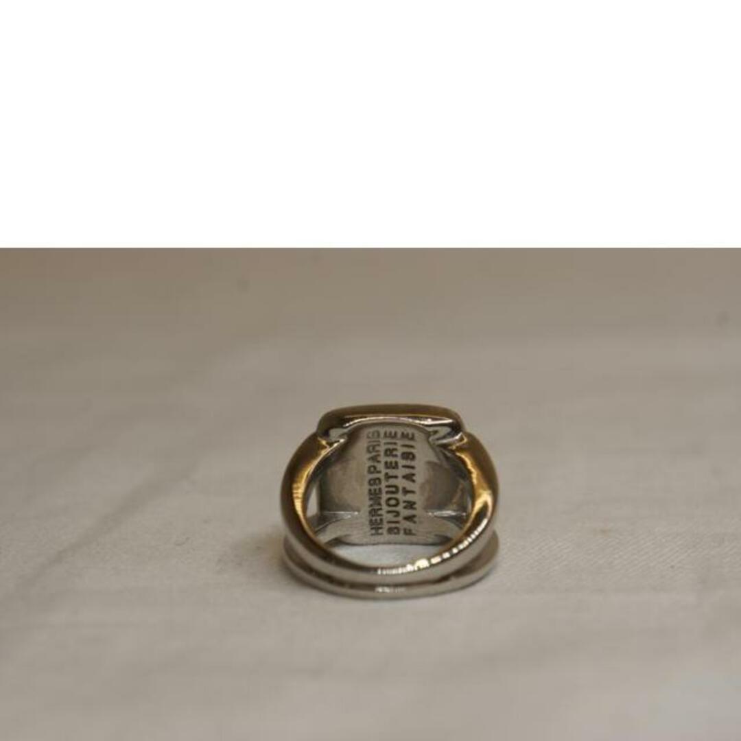 HERMES エルメス/コロゾセリエシェルボタンリングシルバー/地金 HERMES エルメス/コロゾセリエシェルボタンリングシルバー/地金