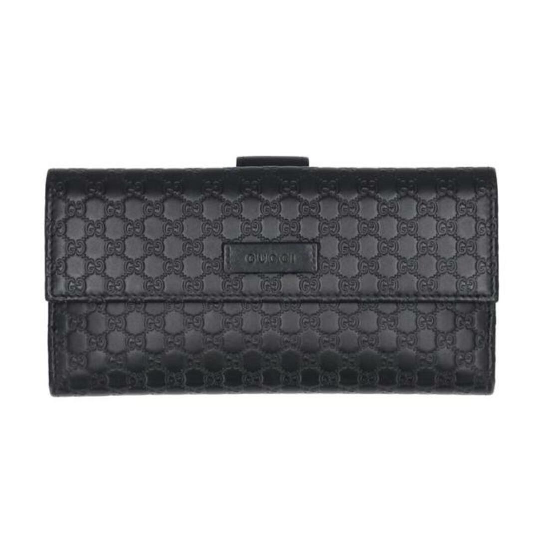 GUCCI グッチ/マイクログッチシマ長財布 BLK/449393/グッチ/AB GUCCI グッチ/マイクログッチシマ長財布 BLK/449393/グッチ/AB