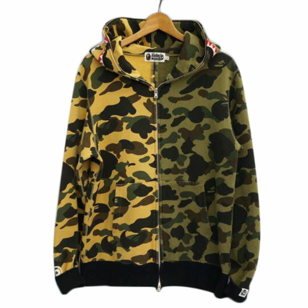 A BATHING APE アベイシングエイプ/シャークカモフラ ジップ A BATHING APE アベイシングエイプ/シャークカモフラ ジップ