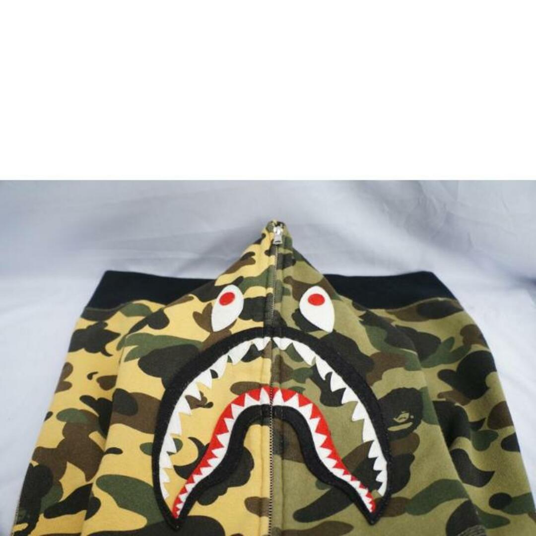 <br>A BATHING APE アベイシングエイプ/シャークカモフラ ジップパーカー CAMO /001ZPG301004X/L/メンズインナー/Bランク/07【中古】 <br>A BATHING APE アベイシングエイプ/シャークカモフラ ジップパーカー CAMO /001ZPG301004X/L/メンズインナー/Bランク/07【中古】