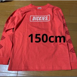 ディッキーズ(Dickies)の150cm 男の子 長袖Tシャツ ロンT ディッキーズ オレンジ(Tシャツ/カットソー)