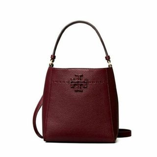 トリーバーチ(Tory Burch)の新品 匿名配送　トリーバーチ マック グロー スモール バケットバッグ(ハンドバッグ)