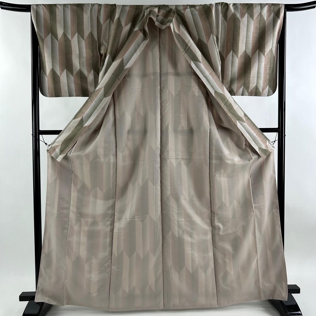 小紋 身丈167.5cm 裄丈67cm 化繊 美品 優品 【中古】の通販 by ...