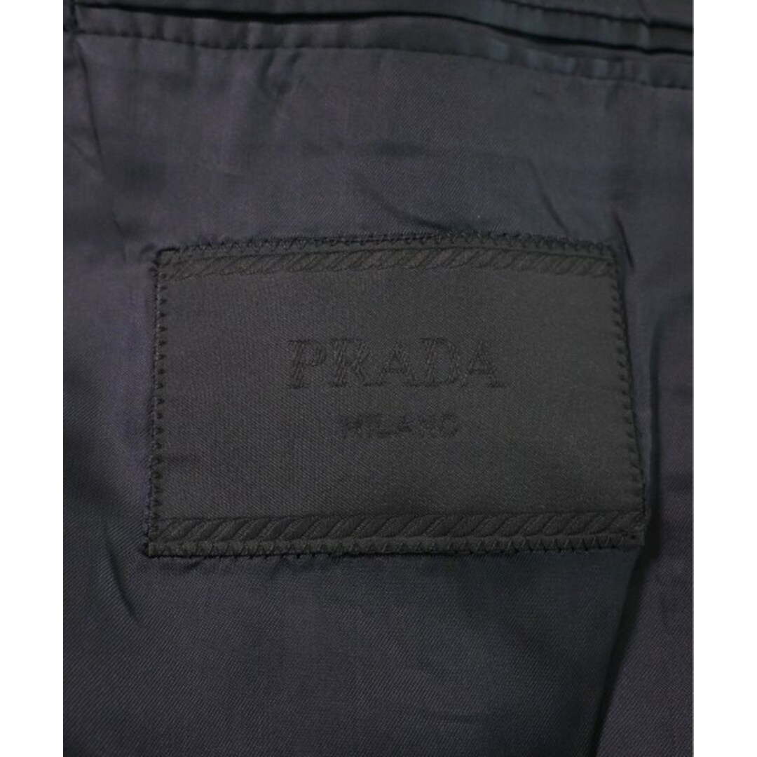 PRADA(プラダ)のPRADA プラダ テーラードジャケット 50(XL位) 紺 【古着】【中古】 メンズのジャケット/アウター(テーラードジャケット)の商品写真