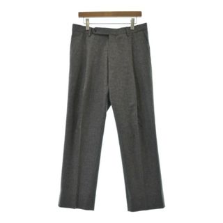 ランバン(LANVIN)のLANVIN ランバン スラックス 44(S位) グレー 【古着】【中古】(スラックス)