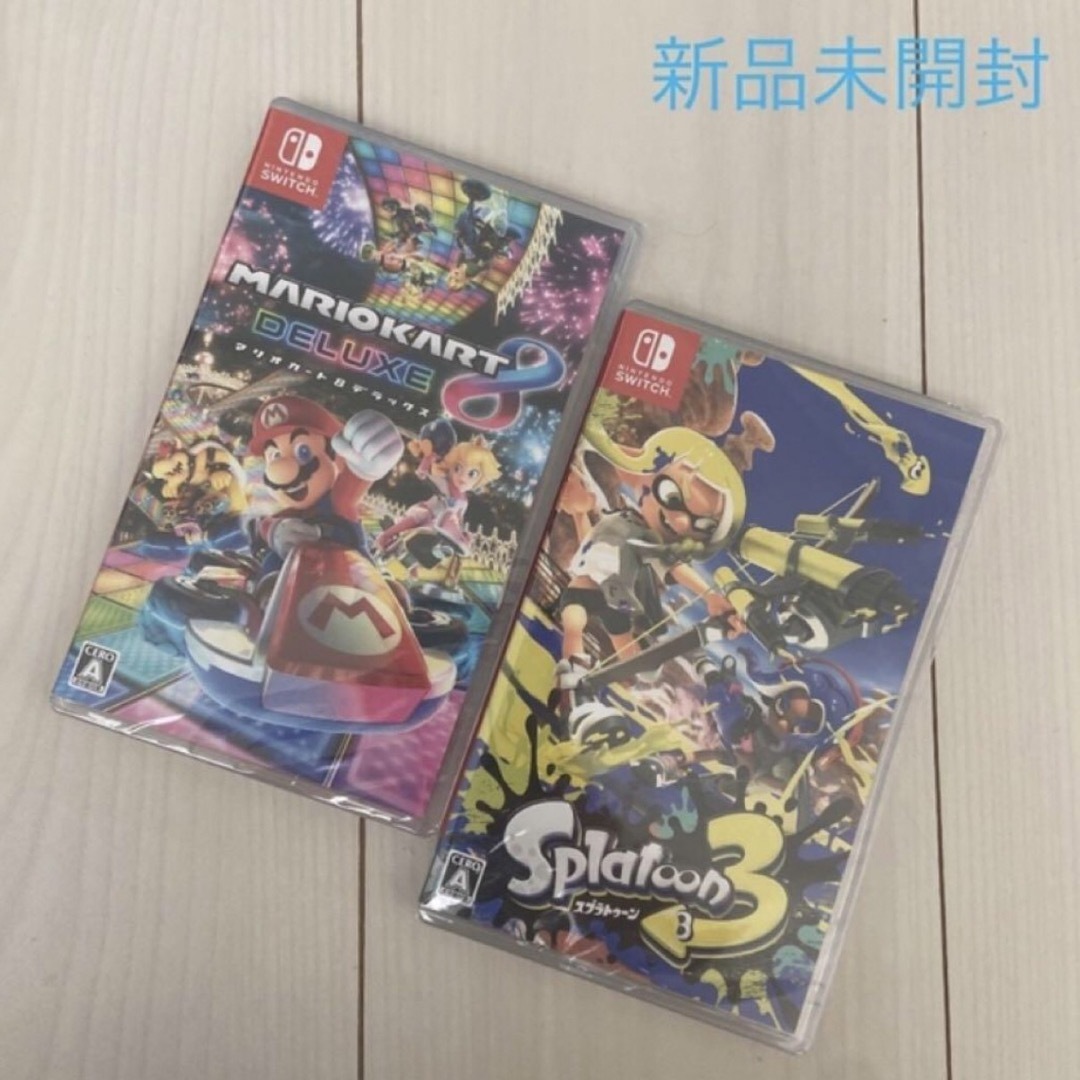 Nintendo Switch - 新品未開封 マリオカート8 デラックス スプラ