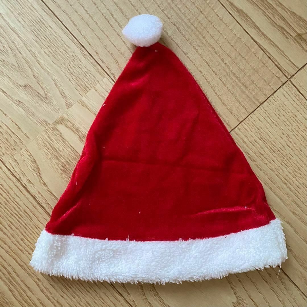 110 サンタコス　女の子　ワンピース　クリスマス　パーティー　イベント　衣装 キッズ/ベビー/マタニティのキッズ服女の子用(90cm~)(ワンピース)の商品写真